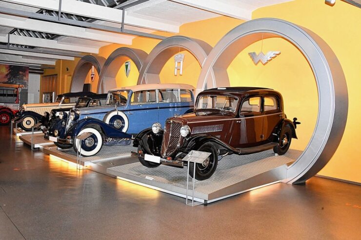 Bild 1 Das August Horch Museum in Zwickau verkörpert die Geschichte der sächsischen Auto Union. Archivfoto: Thorsten Horn