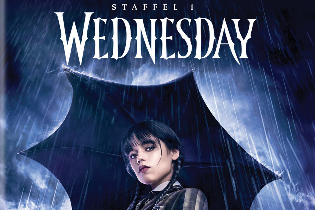 eine Blu-ray von "Wednesday" 