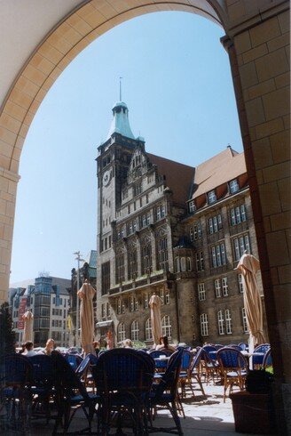 Bild 10 Blick auf das Chemnitzer Rathaus