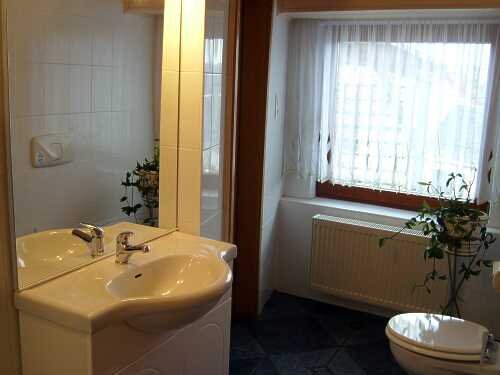 Bild 6 Badezimmer mit Waschtisch und Fenster