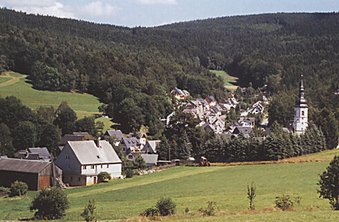 Bild 1 Ortsansicht Bockau