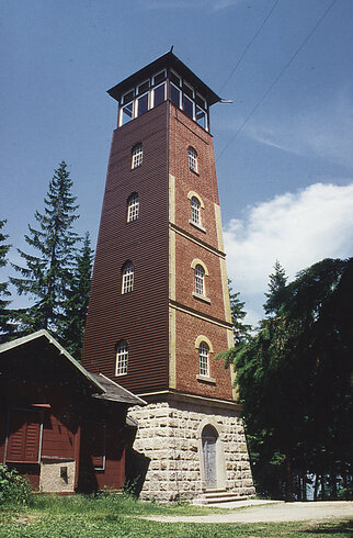 Bild 1 Prinz-Georg-Turm auf dem Kuhberg bei Stützengrün