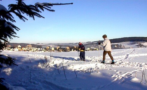 Bild 5 Skilanglauf-Möglichkeiten im Winter