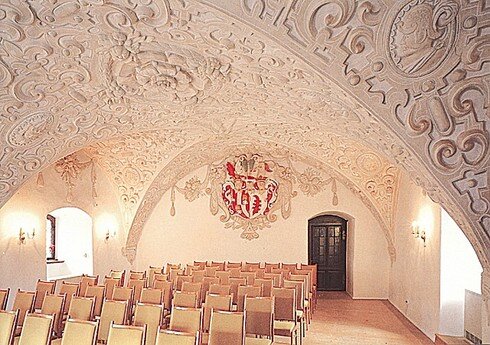 Bild 1 Türkensaal im Schloss Lauenstein