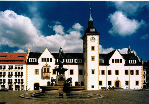 Bild 1 Freiberger Rathaus