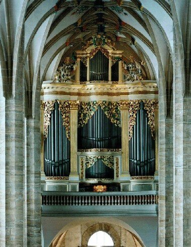 Bild 4 Silbermann-Orgel im Freberger Dom