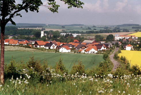 Bild 3 Ortsansicht Niederbobritzsch