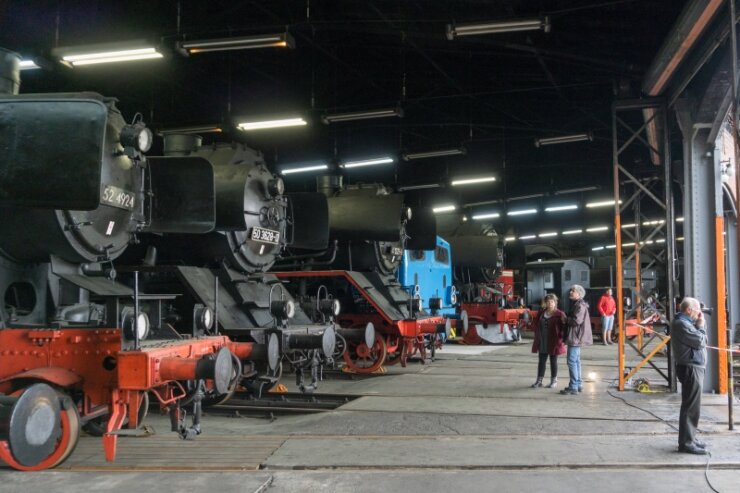 Bild 1 Sächsisches Eisenbahnmuseum Chemnitz-Hilbersdorf