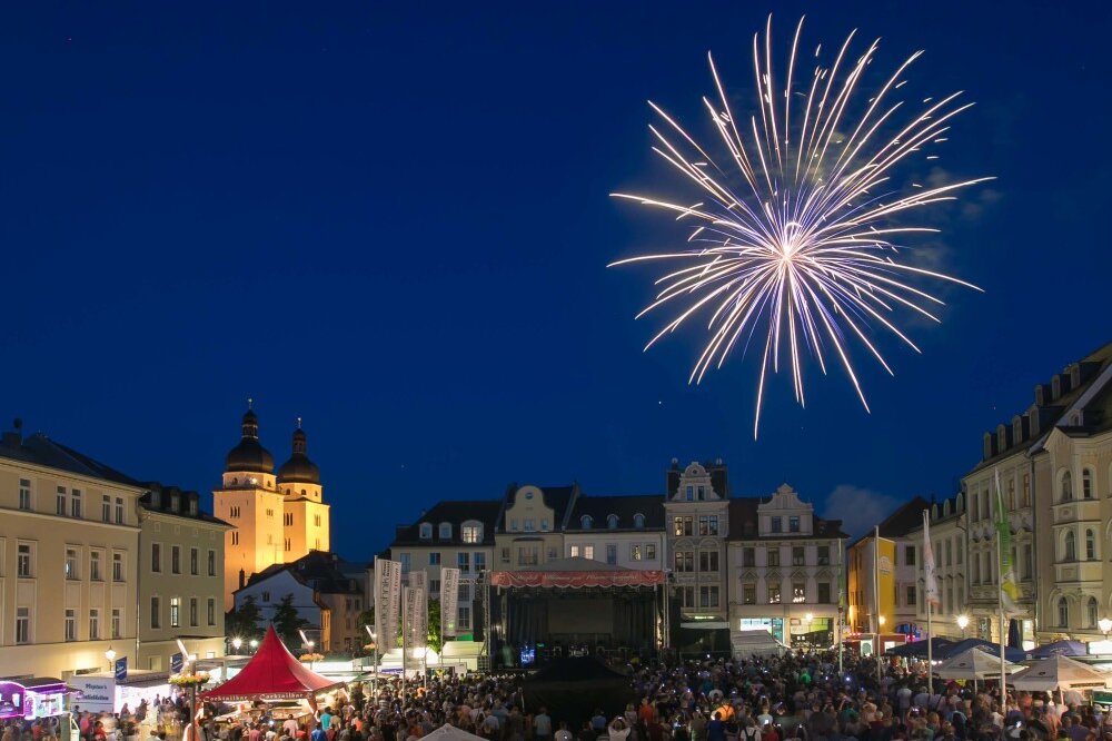 +++ Update +++ Spitzenfest in Plauen wegen Starkregen abgesagt