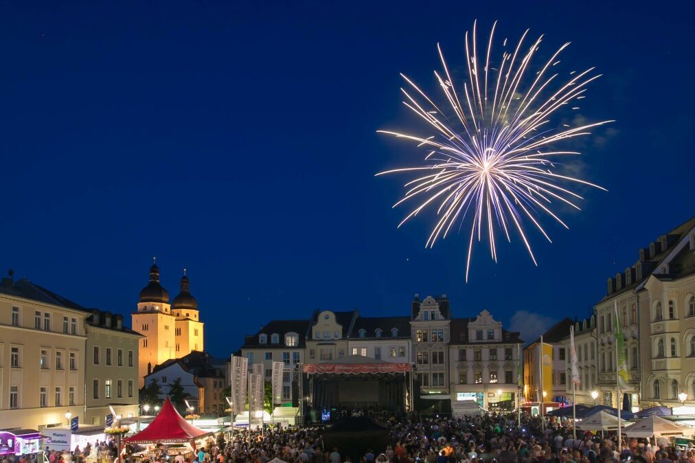 Die Vogtlandmetropole Plauen feierte das 62. Spitzenfest