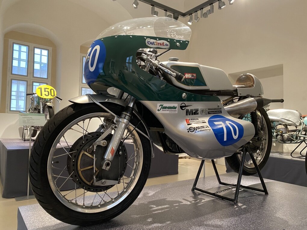 "Ära des Straßenrennsports" im Motorradmuseum auf Schloss Augustusburg