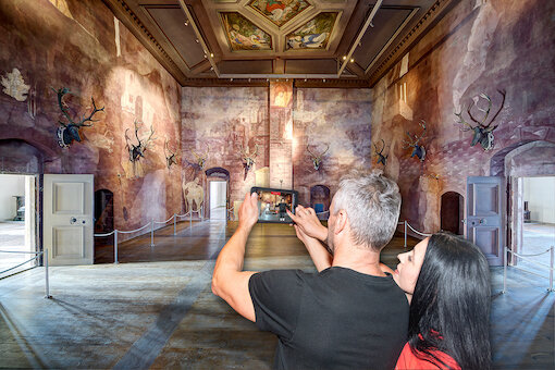 Mit dem EntdeckerPad Schloss Augustusburg virtuell erkunden