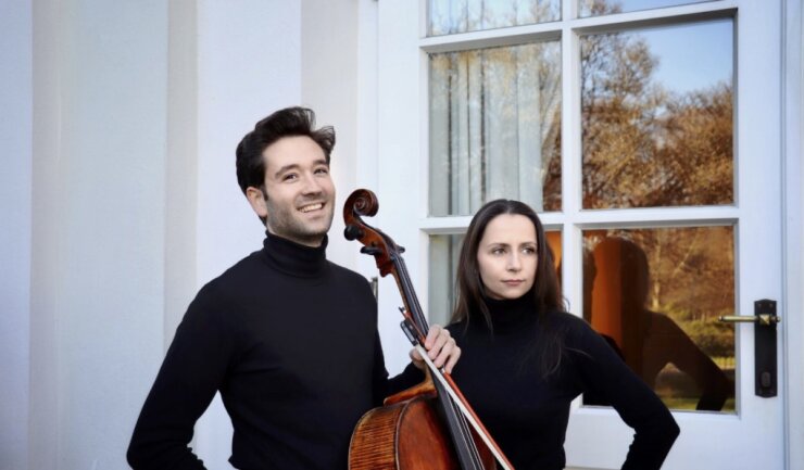 Bild 1 Der spanische Cellist Roger Morelló-Ros und Anna Khomichko.