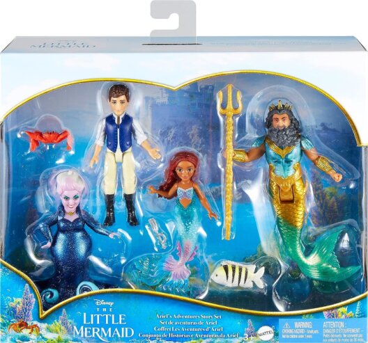 Bild 1 Disney Princess Arielle, die Meerjungfrau - Arielles Abenteuer - Story-Set von Mattel