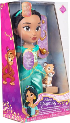 Bild 2 Disney Princess Singende Jasmin Puppe mit Tigerfigur Rajah von JAKKS