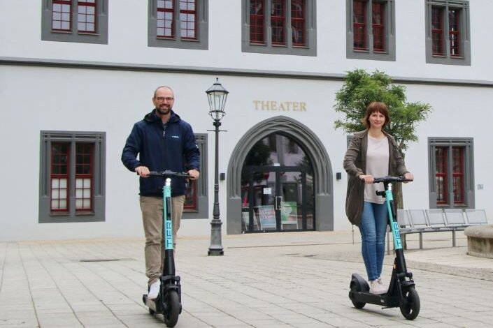 Weiterer E-Scooter-Anbieter startet Testlauf in Zwickau