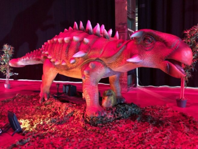 Bild 5 Am 5. und 6. März gastiert die Dinosaurier-Ausstellung in Plauen.