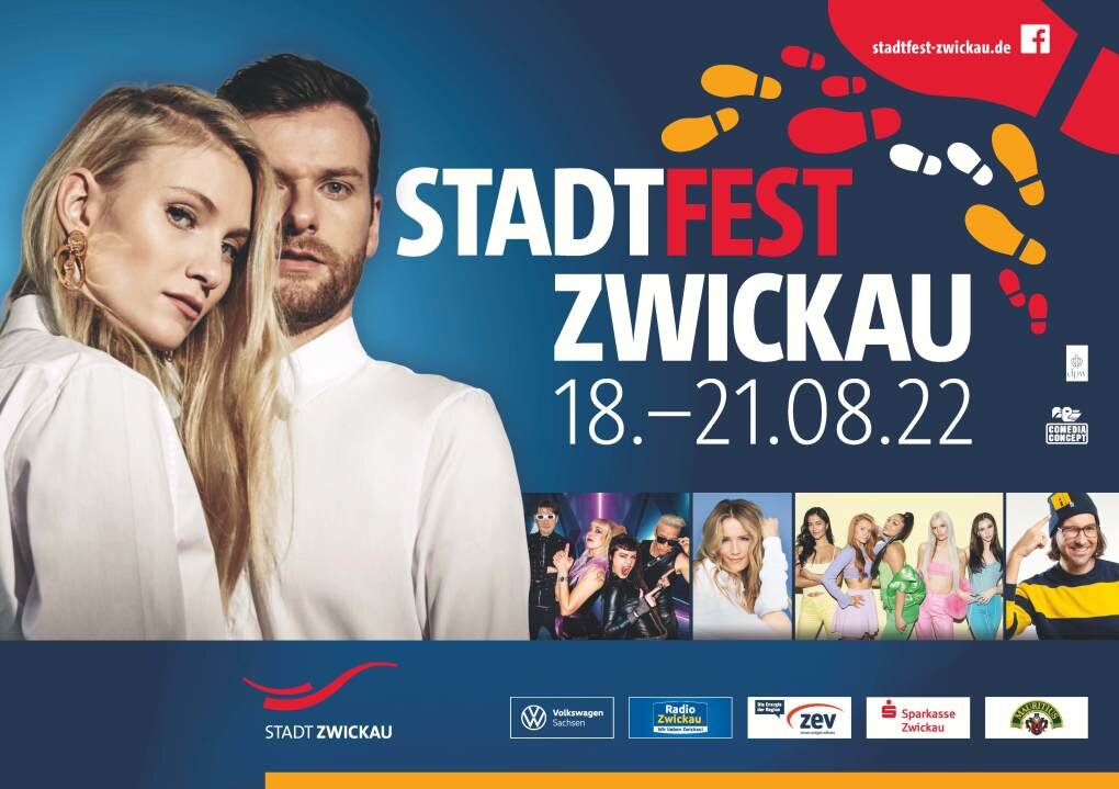 Stars hautnah - Party pur - DU mittendrin: Zwickau feiert Stadtfest