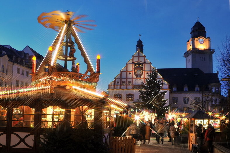 Plauen: Budenzauber auf dem größten Weihnachtsmarkt im Vogtland 