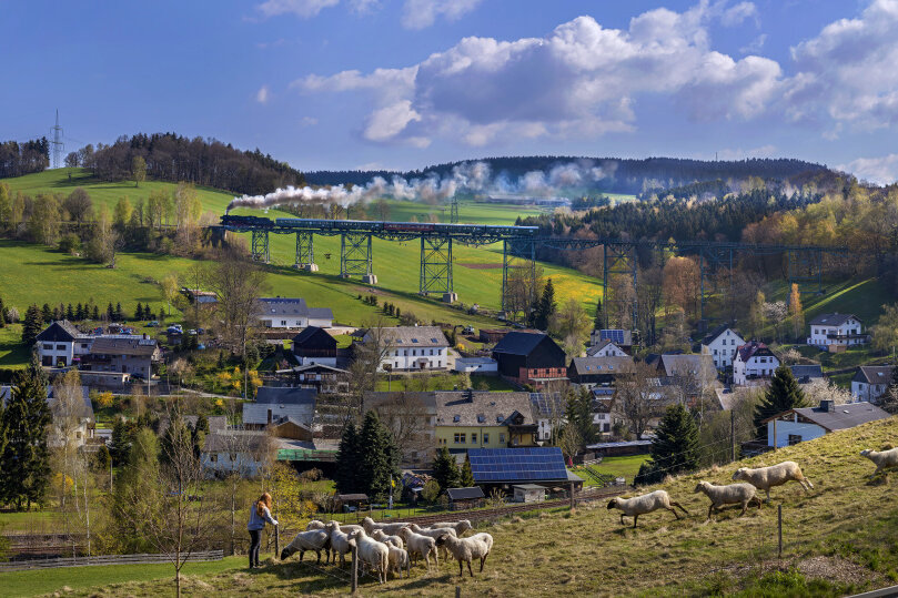 Eisenbahnsommer Erzgebirge: Volle Fahrt voraus zum Festwochenende der Aussichtsbahnen