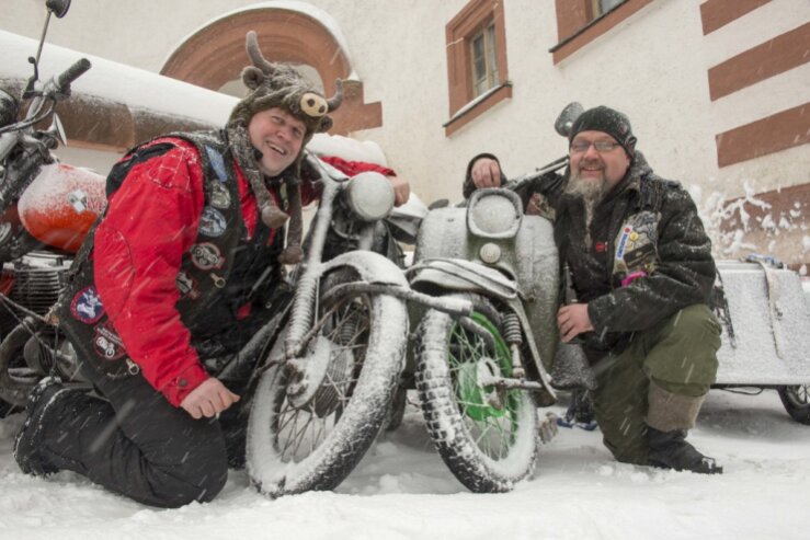Bild 1 Zum 50. Wintertreffen der Motorradfahrer werden wieder Biker aus allen Ecken Deutschlands erwartet.