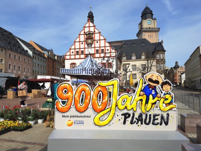 Bild 1 Plauen feiert in diesem Jahr sein 900. Stadtjubiläum.