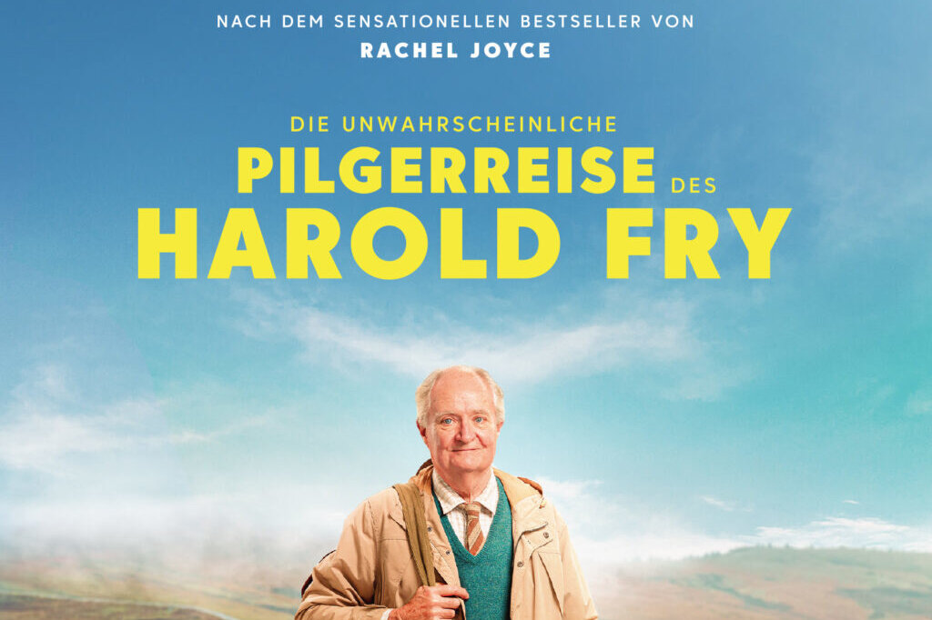 drei DVDs von "Die unwahrscheinliche Pilgerreise des Harold Fry"