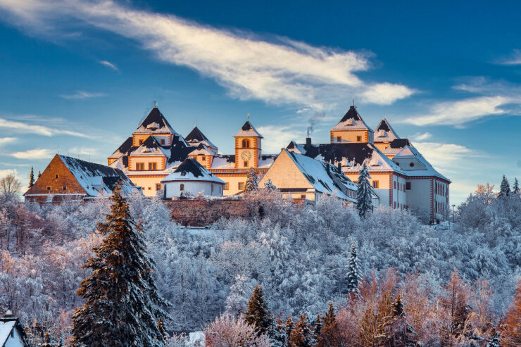 Bild 4 Schloss Augustusburg im Winter