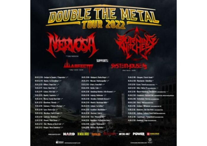 Bild 1 Die Double the Metal-Tour 2022 findet am 2. April in Annaberg-Buchholz statt.