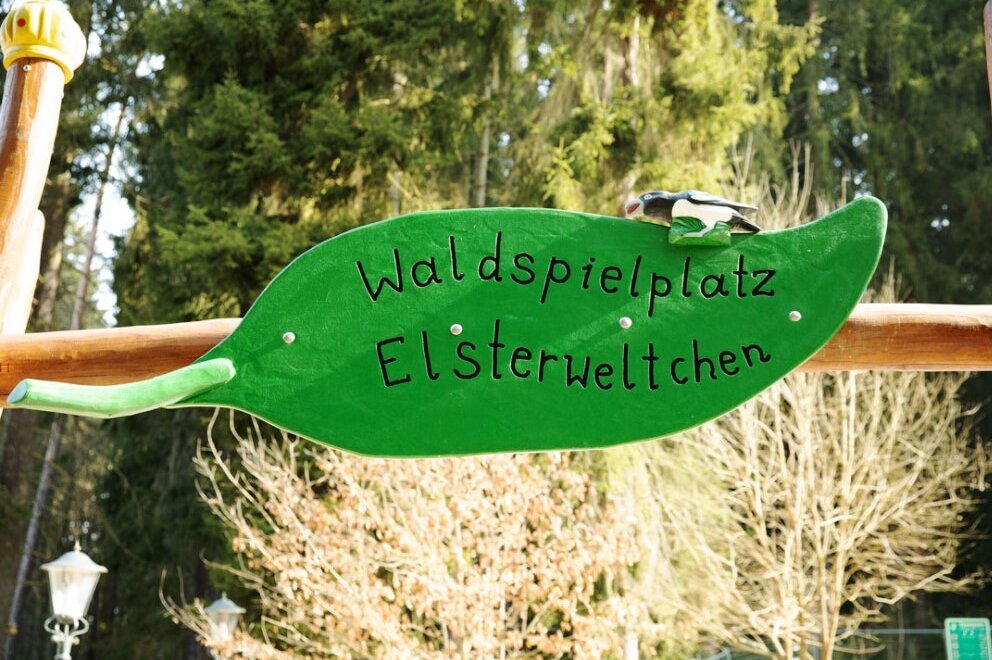 Neues "Elsterweltchen" in Bad Elster: Ein Waldspielplatz, wie Kinder ihn sich wünschen