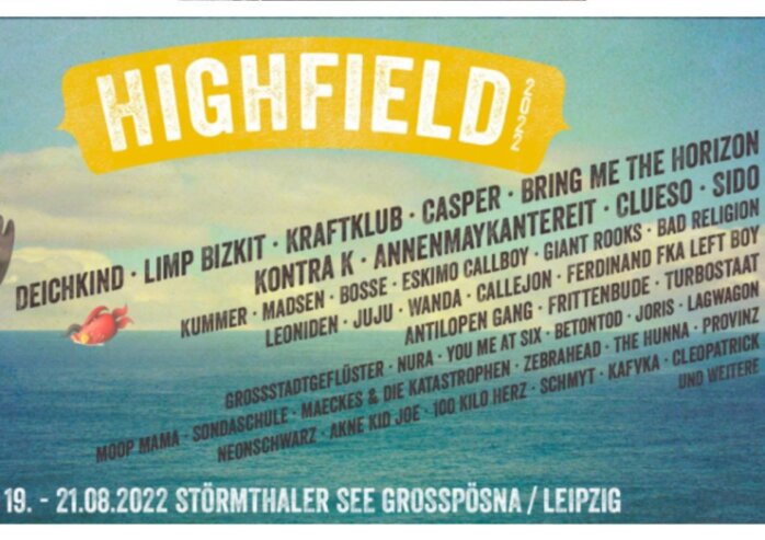 Bild 10 Das Highfield-Festival bei Leipzig findet vom 19. bis 21. August 2022 statt. F