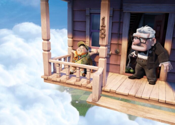 Bild 21 Der Animationsfilm "Oben" handelt von dem Pfadfinder Russel und dem Witwer Carl, die sich gemeinsam auf ein Abenteuer machen. Der Film läuft am zweiten Weihnachtsfeiertag um 10.10 Uhr auf RTL.