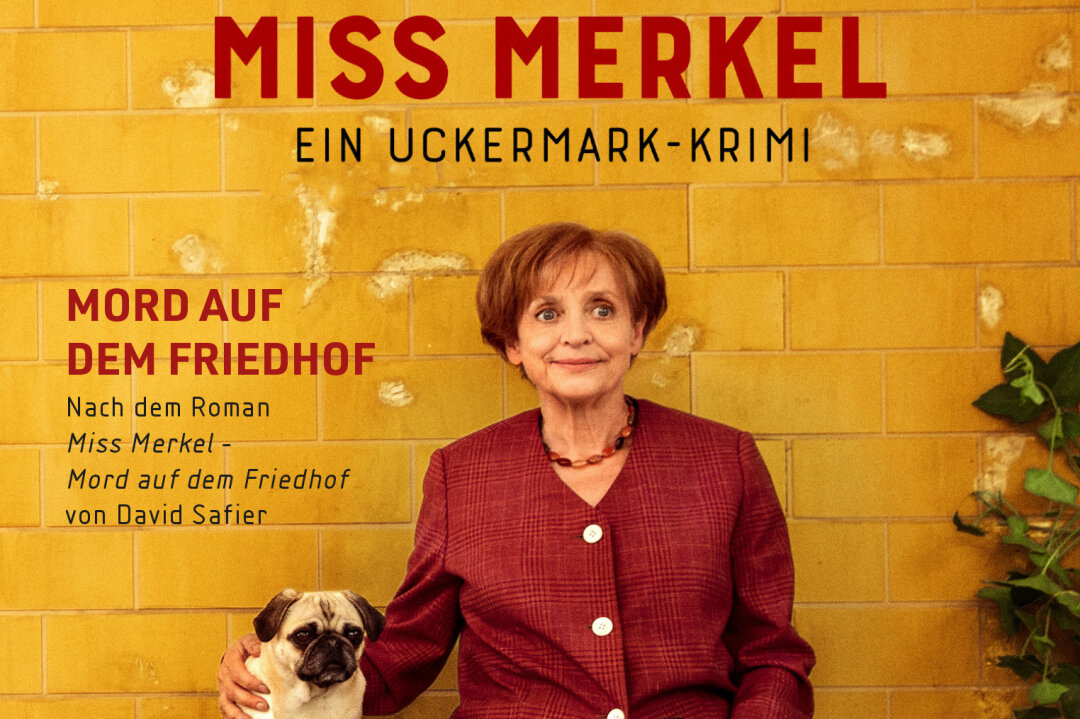 zwei DVDs von "Miss Merkel - Ein Uckermark-Krimi: Mord auf dem Friedhof"