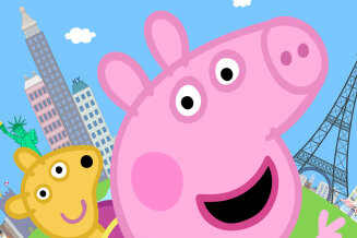 drei Fanpakete von "Peppa Pig: Eine Welt voller Abenteuer"